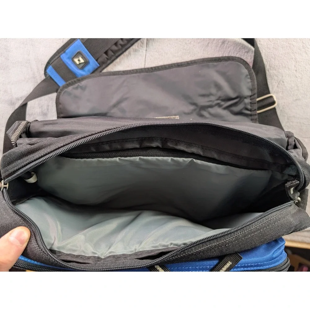 Ogio Tek Spec 03502 Messenger Bag Laptop Case Black Blue Tool Organizer Travel